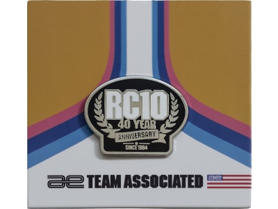 ASC97152 RC10 40th Year Anniversary Pin