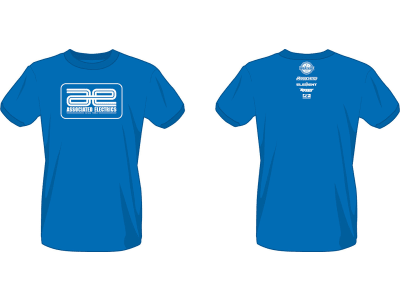 ASC97158 Team Associated Heritage T-Shirt blue 3XL