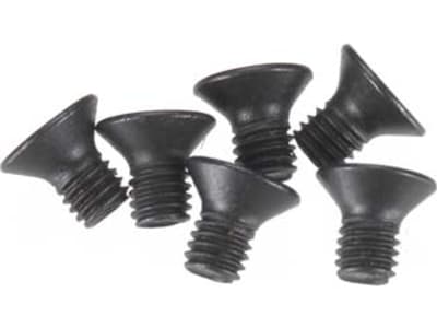 ASC31540 Factory Team Flat Head Cap Screw M3x0.5x5 Tc5  6 