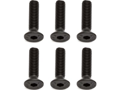 ASC81263 M4x16mm FHCS Flat Head Cap Screws  6 