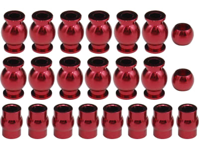 ATF160B02 Complete 22-Piece Aluminum Pivot Ball Set Arrma 1:10 