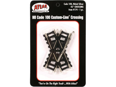 ATL174 Ho Code 100 45-Degree Custom Crossing