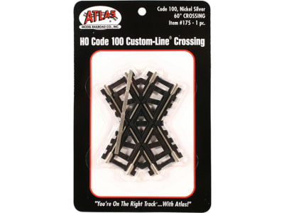 ATL175 Ho Code 100 60-Degree Custom Crossing
