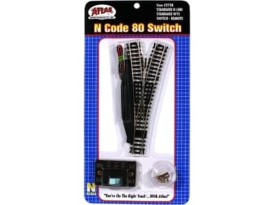 ATL2708 N Code 80 Remote Wye Turnout