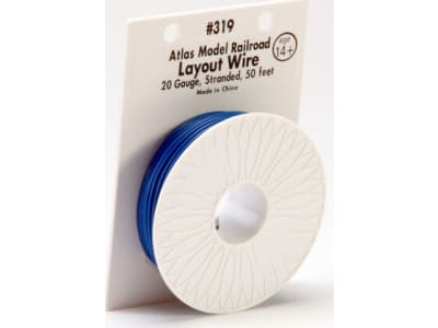 ATL319 50' Stranded Wire 20 Gauge / Blue