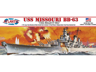 AANM3000 1 / 665 USS Missouri BB-63 The Mighty Mo 16 inch