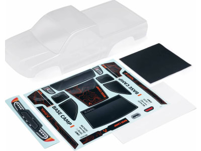 AXI-2066 Clear Body: SCX10III Base Camp