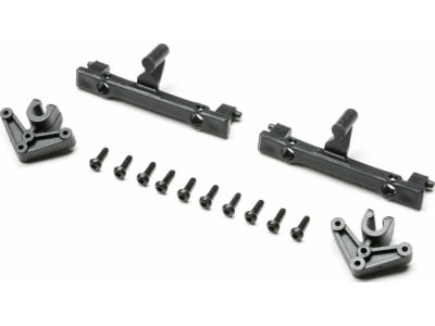 AXI-2183 Bumper and Body Mount: Scx24 Bronco