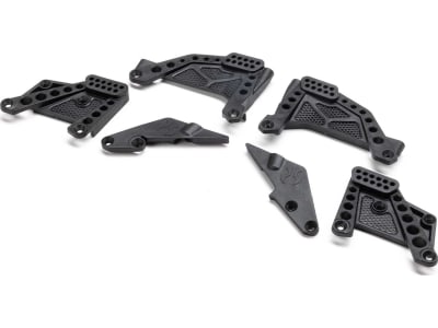 AXI-2996 Shock Towers with Supports FR / R: SCX10 III HP