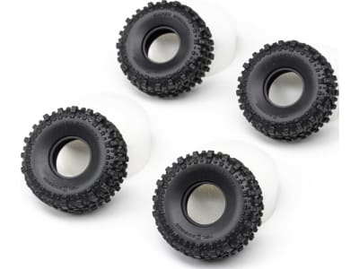 AXI-3329 Tires and Foam 4 Bogger: SCX30