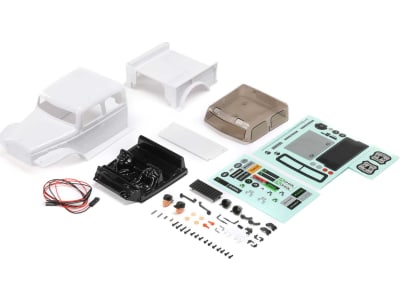 AXI200013 Body White: SCX24 D0DGE Power Wagon