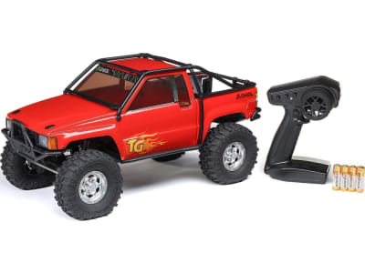 AXI-2062T2 1 / 10 SCX10 III 1987 Toyota SR5 4X4 RTR Brushed Rock Crawler Red