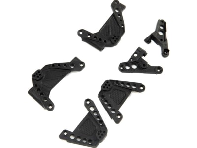 AXI231017 Shock Towers and Panhard Mounts FR / RR: SCX10 III