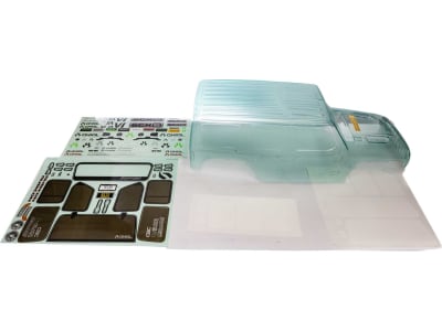 AXI250000 SCX6: J33P JLU 4dr Wrangler Body Clear