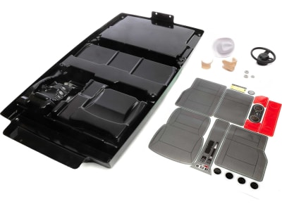 AXI250006 SCX6: J33P JLU Driver and Interior Clear