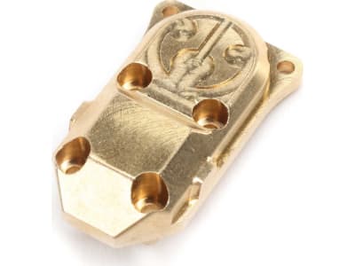 AXI302001 Differential Cover Brass 6.5g: SCX24 AX24
