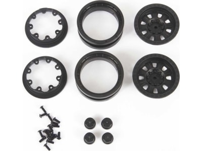 AXI43004 1 / 10 Raceline RT231 Monster SBL Front / Rear 1.55 12mm Crawler Whe