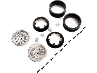 AXI43009 1.9 KMC Machete Beadlock Wheels Satin 2