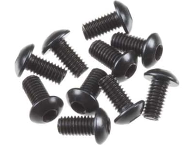 AXIC0005 Axa0113 Hex Socket Button Head Black M3x6mm 10