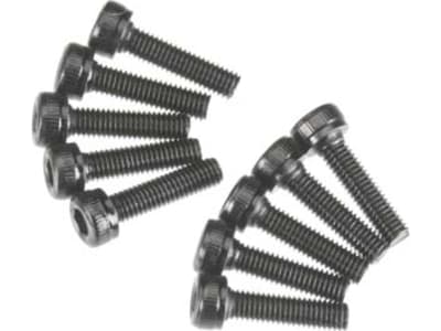 AXIC0086 Axa086 Cap Head M3x12mm Black Oxide 10