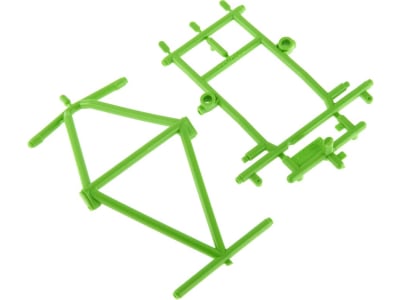 AXIC3351 AX31351 Green Monster Truck Cage Roof and Hood