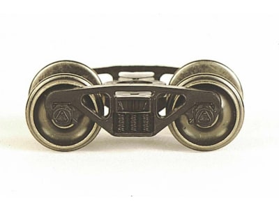 BAC42909 Barber S2 100-Ton Roller-Bearing Trucks with Metal Wheels