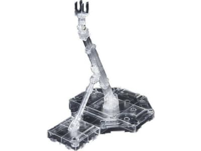 BAN2027210 Clear Action Base 1 Display Stand for 1:100 Scale Models