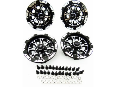 BLW22SC01 Aluminum 2.2 Ifd Beadlock Wheel Covers  C-Style   4  - Axial Ifd