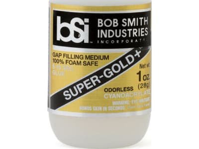 BSI139H Super-Gold+ Odorless Foam-Safe Ca Glue  Medium   1oz 