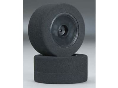 BXRC1024 Foam Dirt Oval Rear Mounted Tires Orange