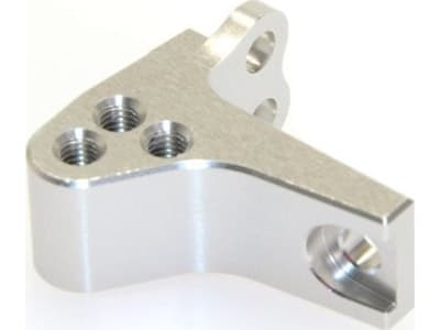 CEGCKD0302 CNC Aluminum Panhard Lower Mount Silver Anodized
