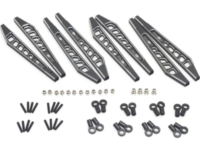 CEGCKD0382 Kaos Suspension Linkage Set Black Anodized Aluminum 8 pieces for