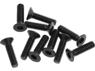 CEGG36144 M2x8mm Flat Head Hex Socket Screw 10 pieces