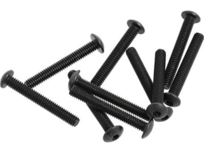 CEGG36296 M2.5x18mm Button Head Hex Socket Screw 10pcs