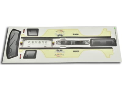 CIS16050 Coyote Pup Sticker Set: MSA-1E