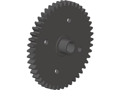 COR00180-091 Spur Gear 46 Tooth - Steel - 1 Pc: Dementor Kronos Python Sho