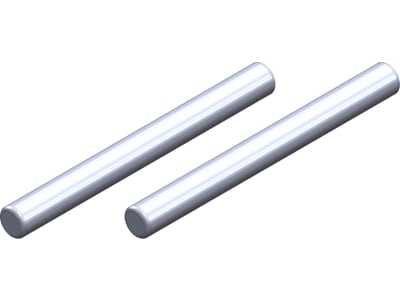 COR00180-219 Suspension Arm Pivot Pin - Upper - Front - Steel - 2 Pcs: Dement