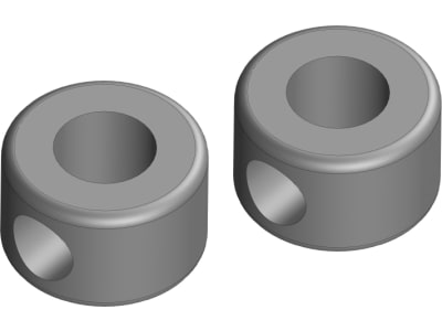 COR00180-231 Collar - for Anti-Roll Bar - Aluminum - 2 Pcs: Dementor,  Kronos, 