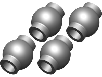 COR00180-293 Ball 6.8mm - Steel - 4 Pcs : Dementor,  Kronos,  Python,  Shogun