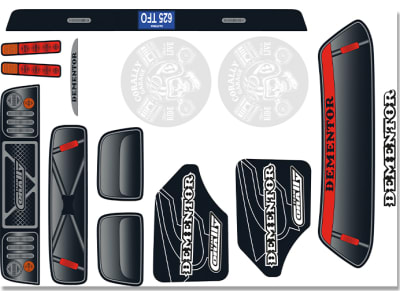 COR00180-382-1 Body Decal Sheet - Dementor Xp 6s - 1 Pc