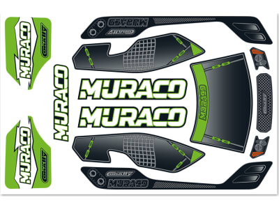 COR00180-706-1 Body Decal Sheet - Muraco Xp 6s - 1 Pc