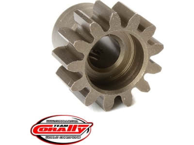 COR72713 Mod 1.0 Pinion - Short - Hardened Steel - 13 Tooth - Shaft Dia.