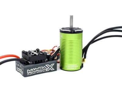 CSE010-0155-15 Mamba X Sct 25.2v Waterproof Esc 1412-2100kv 5mm Sensored Motor