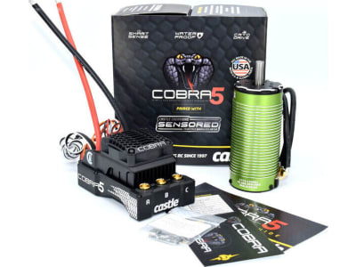 CSE010-0179-03 Cobra 5 8s 33.6v Esc 20a Peak Bec W / 1721-1260kv