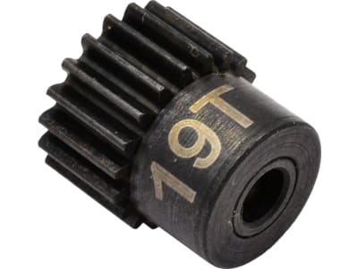 CSG1819 19t 48p Hardened Steel Pinion Gear 1 / 8 Bore