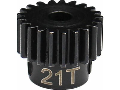 CSG21M05 21t 0.5 Mod Hardened Steel Pinion Gear 1 / 8 Bore
