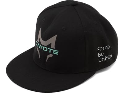 CYEFH01 Snapback Flatbill Hat  Black   One Size Fits Most 