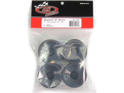 DER-SS4-AB Speedline St Wheels for Asc T6.1 Et410  /  Black  /  4 pieces