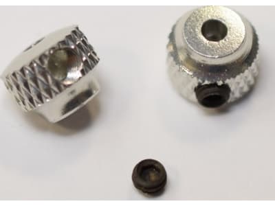 SH338NC08 Silver alum. knurled collar  2 