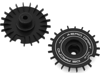 DSCADBBWF Flat Aero Drift Wheel Cover  Brack   2   Drift Element Wheels 